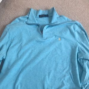 WORN ONCE - POLO 3/4 zip
